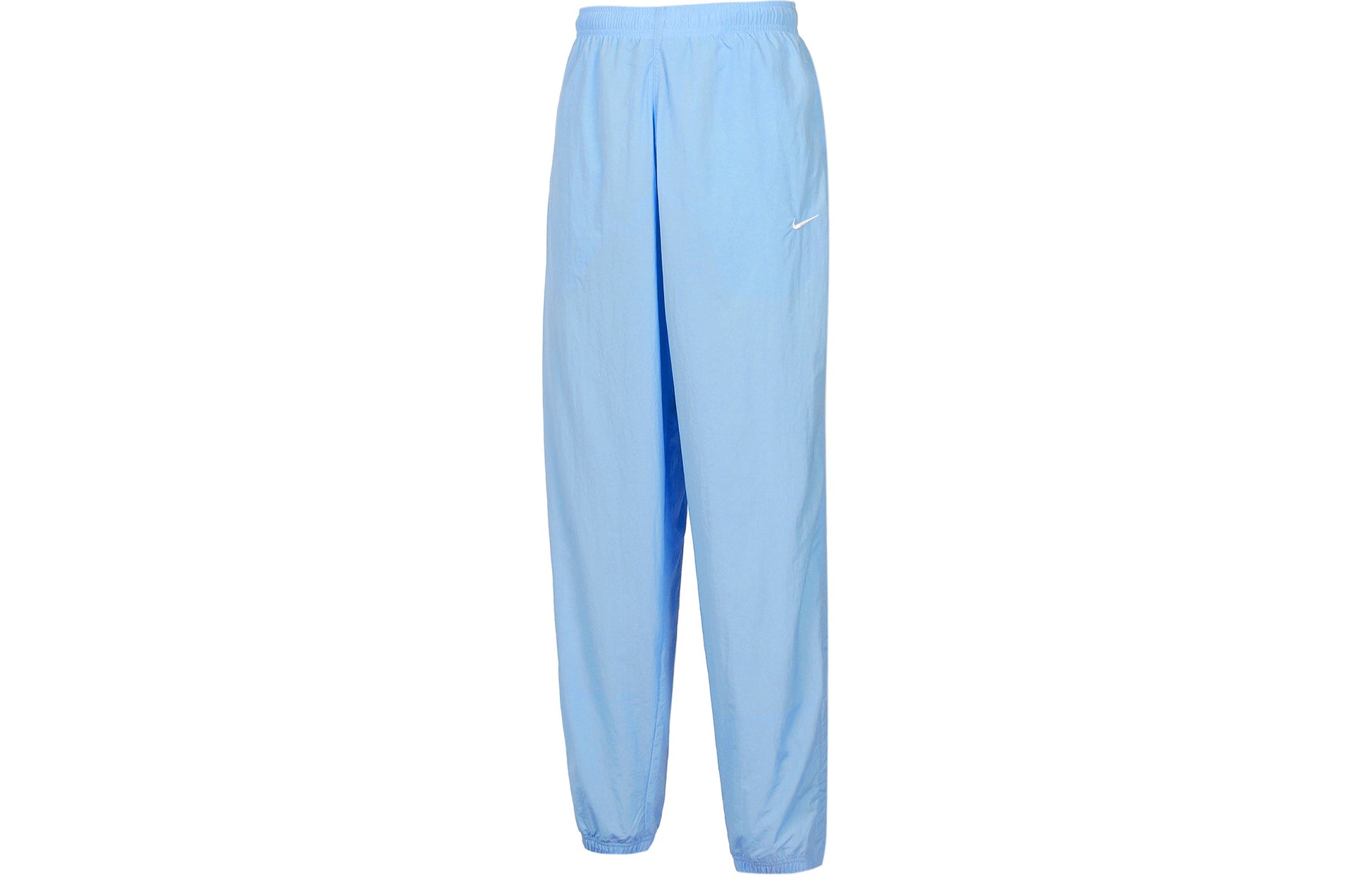 Nike Swoosh Embroidered Retro Nylon Sports Pants Light Blue CD6544-436