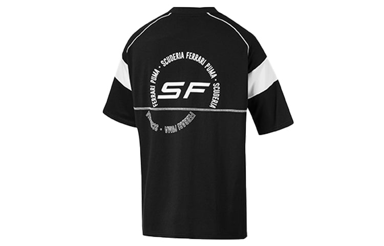 PUMA Ferrari Series Round Neck Short Sleeve Black 577818-02