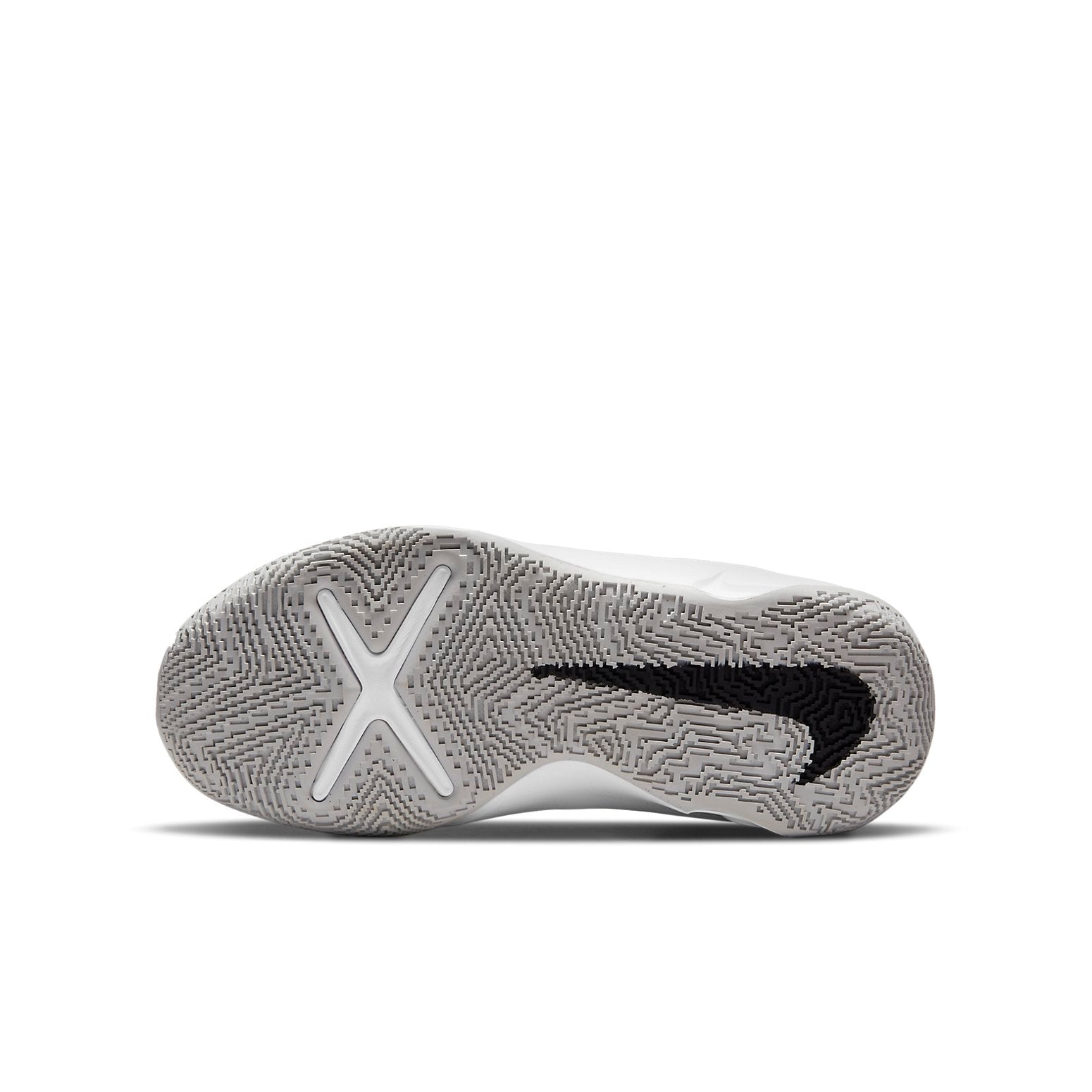 (GS) Nike Team Hustle D10 FlyEase 'Black White Metallic Gold' DD7303-002