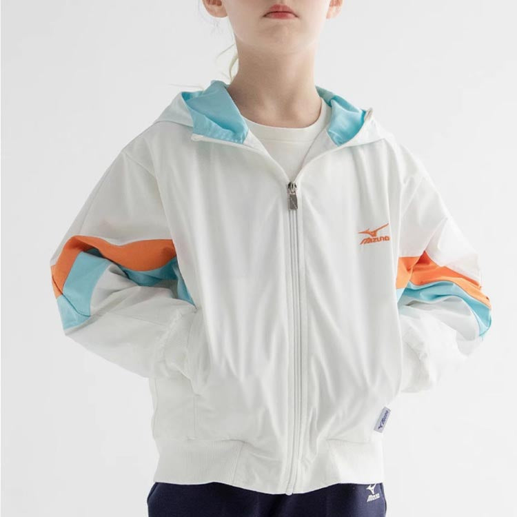 (GS) Mizuno Casual Jacket 'White' 32CC2461