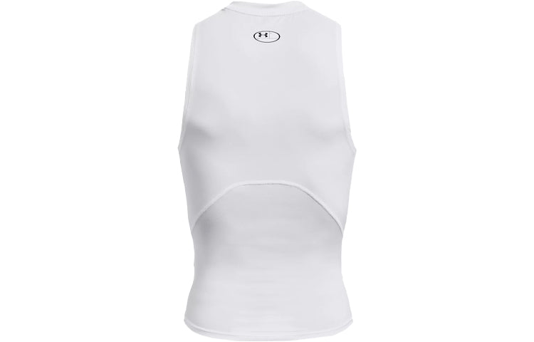 Under Armour HeatGear Compression Tank 'White' 1368352-100