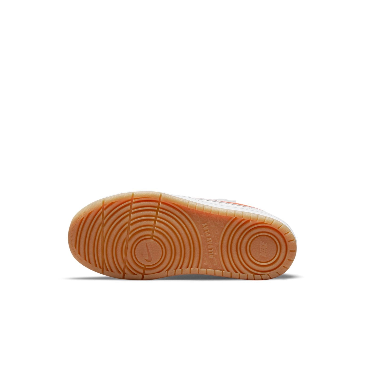(PS) Nike Court Borough Low 2 'White Orange' BQ5451-114