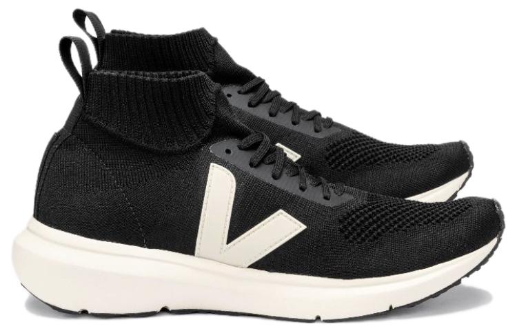Veja Runner Mid V-Knit x Rick Owens 'Black Pierre' OT102458