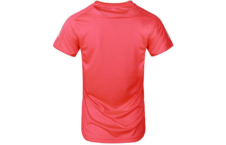 (WMNS) adidas Own The Run Tee Casual Sports Round Neck Breathable Short Sleeve Red FT2404