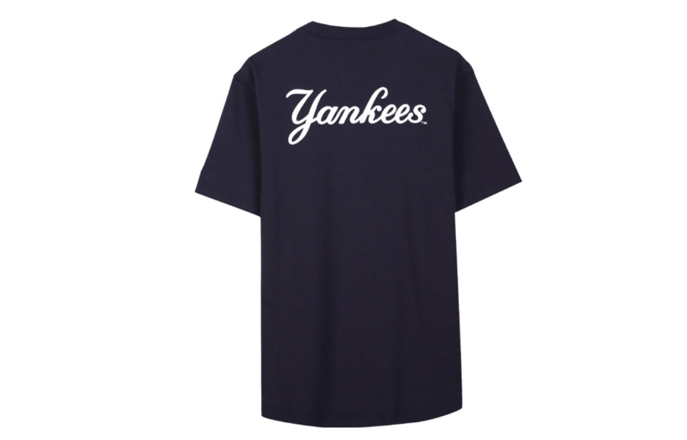 New Era NY Pattern Printing Short Sleeve Unisex Navy Blue 11929680