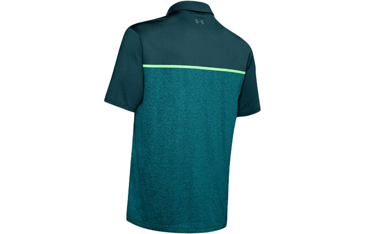 Under Armour Playoff 2.0 Polo Shirt 'Green Teal' 1327037-432