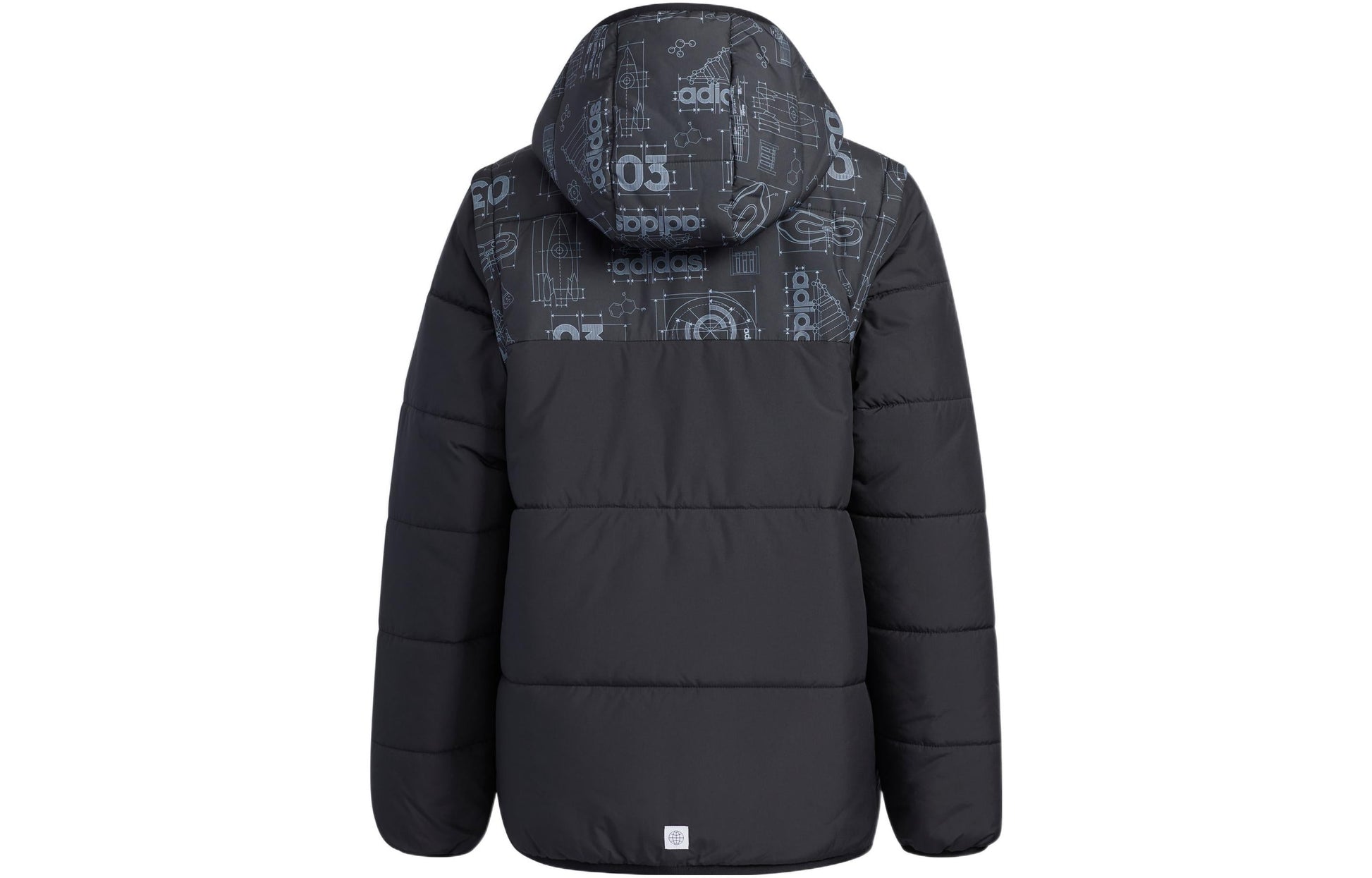 (GS) adidas Padded Jacket 'Black' HY0556