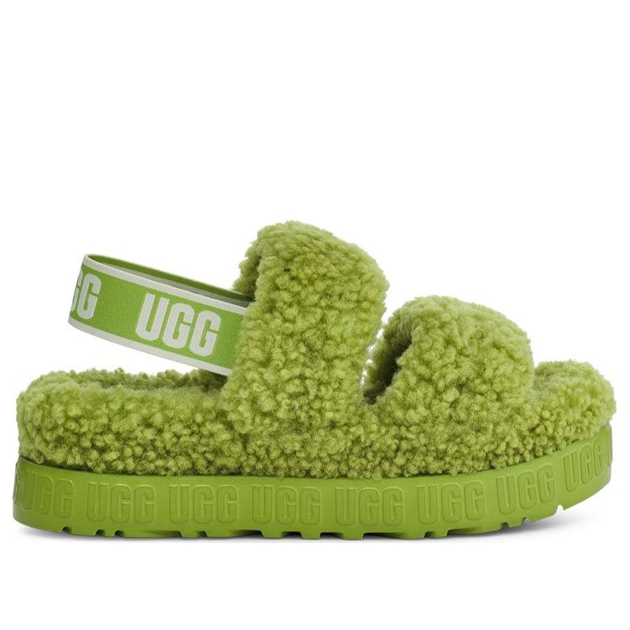 (WMNS) UGG Fluffita 'Green Chili' 1120876-JAL