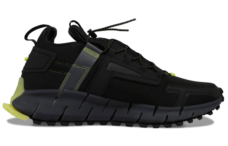 Reebok Zig Kinetica Edge 'Black Acid Yellow' GY3576