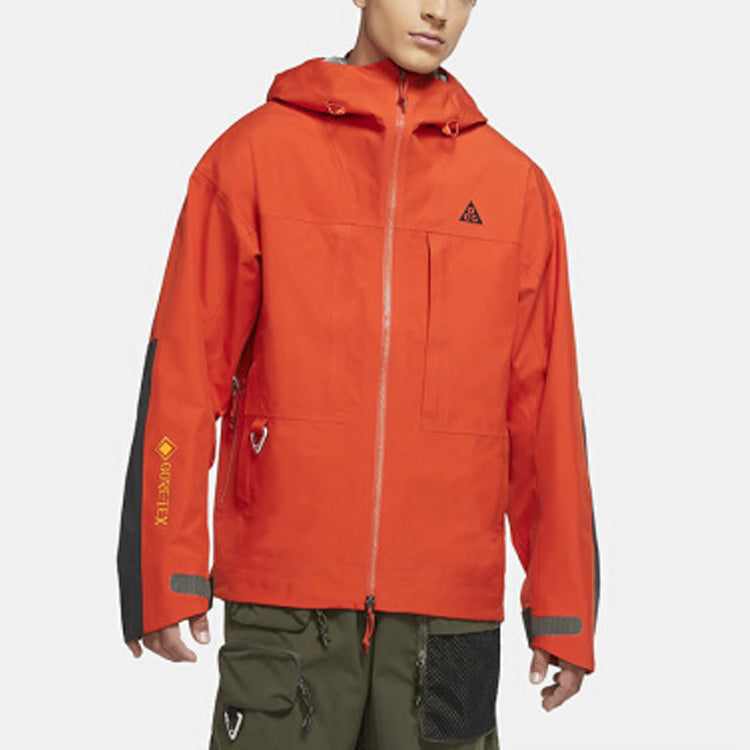 Nike Weatherproof Outdoor Jackets Sports Jacket Orange CV0634-891