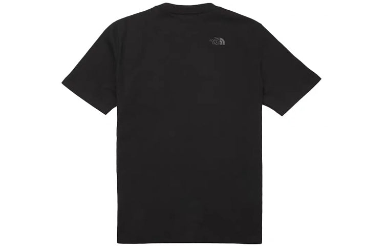 THE NORTH FACE Chest Small Pocket Short Sleeve Couple Style Black 4999-JK3