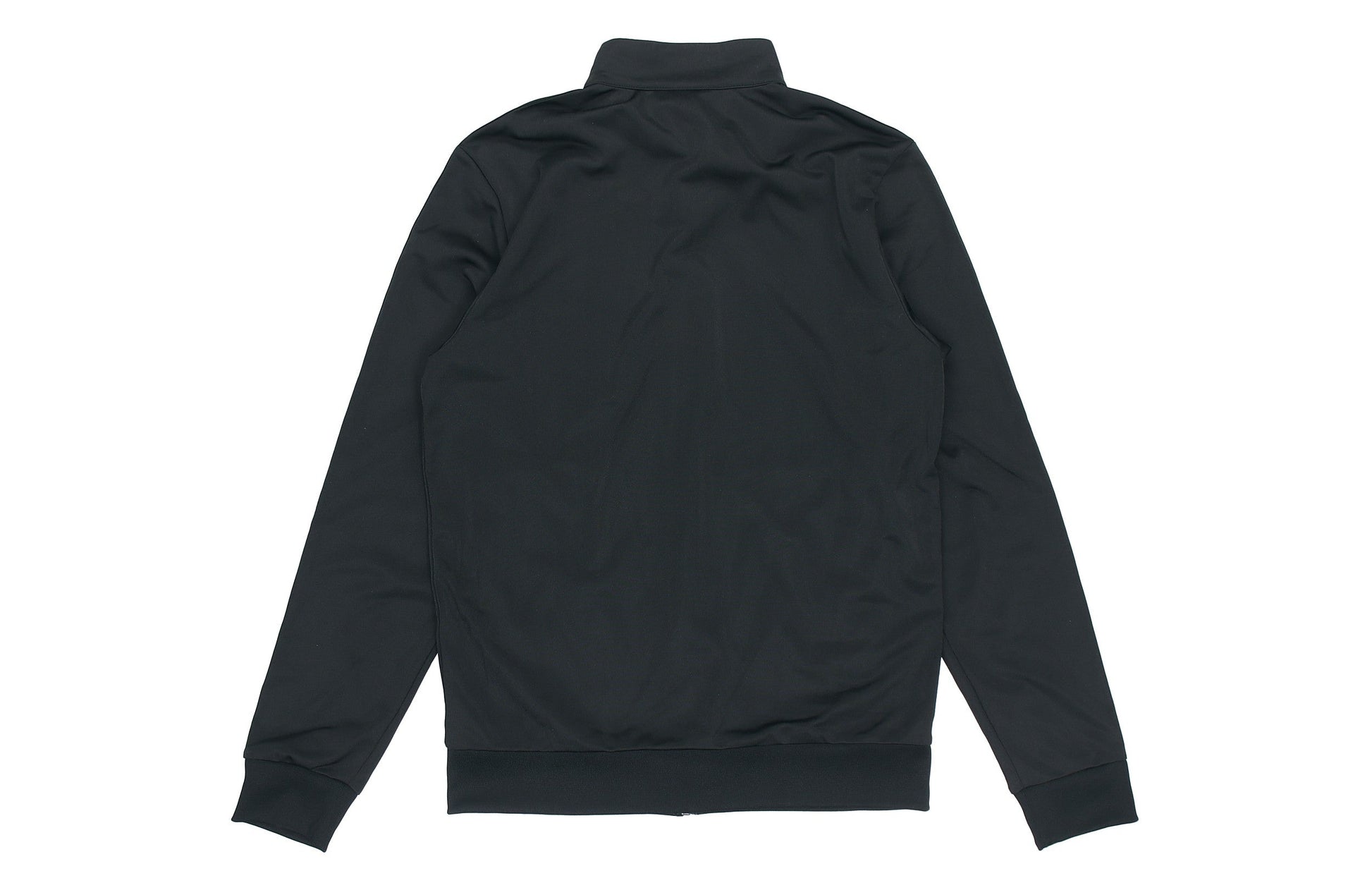 adidas Solid Color Stripe Casual Zipper Jacket Asia Edition Black DU0447