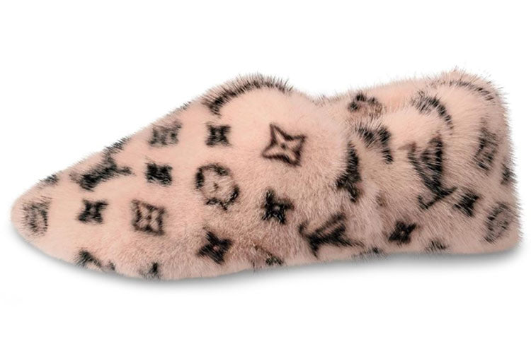 (WMNS) LOUIS VUITTON Dreamy Flat shoes 'Pink Monogram' 1A5SZY