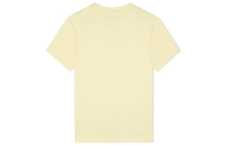 New Balance Logo T-shirt Asia Sizing 'Light Yellow' AMT22354-CYU