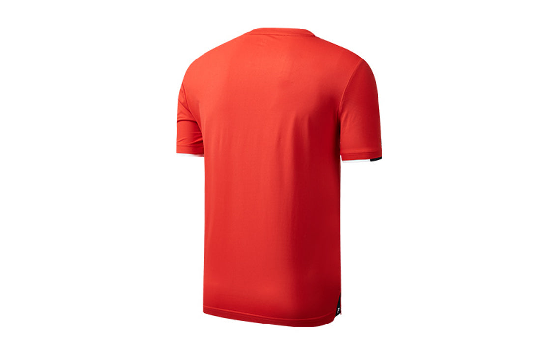 FILA Athletics Logo Printing Short Sleeve Red A11M023110F-RD