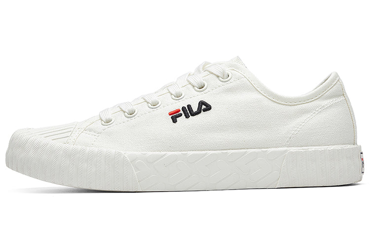 (WMNS) FILA Fmcv Carve Low-Canvas Shoes White F12W034415FSW