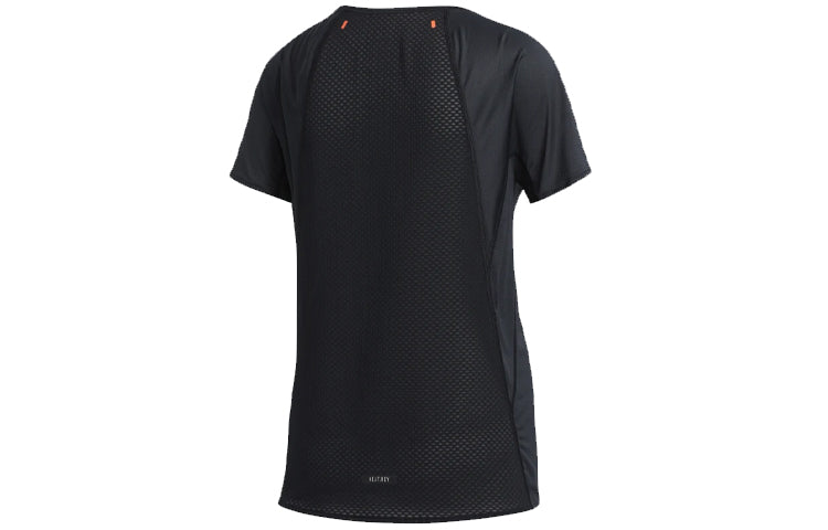 (WMNS) adidas Heat.rdy Tee Running Sports Short Sleeve Black EH4229