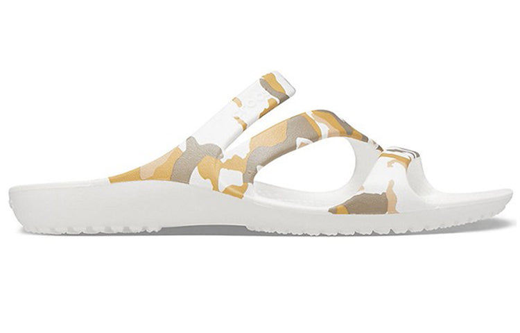 (WMNS) Crocs Kadee Casual Sandals Camouflage White 206894-960