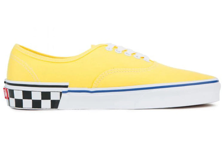 Vans Authentic 'Check Block - Blazing Yellow' VN0A38EMVJS