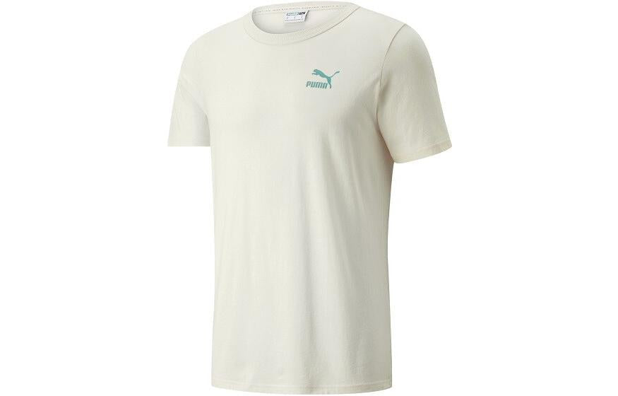 PUMA Classics Summer Resort Graphic Tee 'White' 536918-65