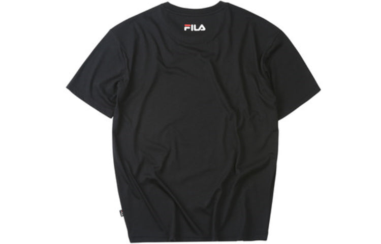 FILA FUSION Short Sleeve 2019 Knit Black T11M921118FBK