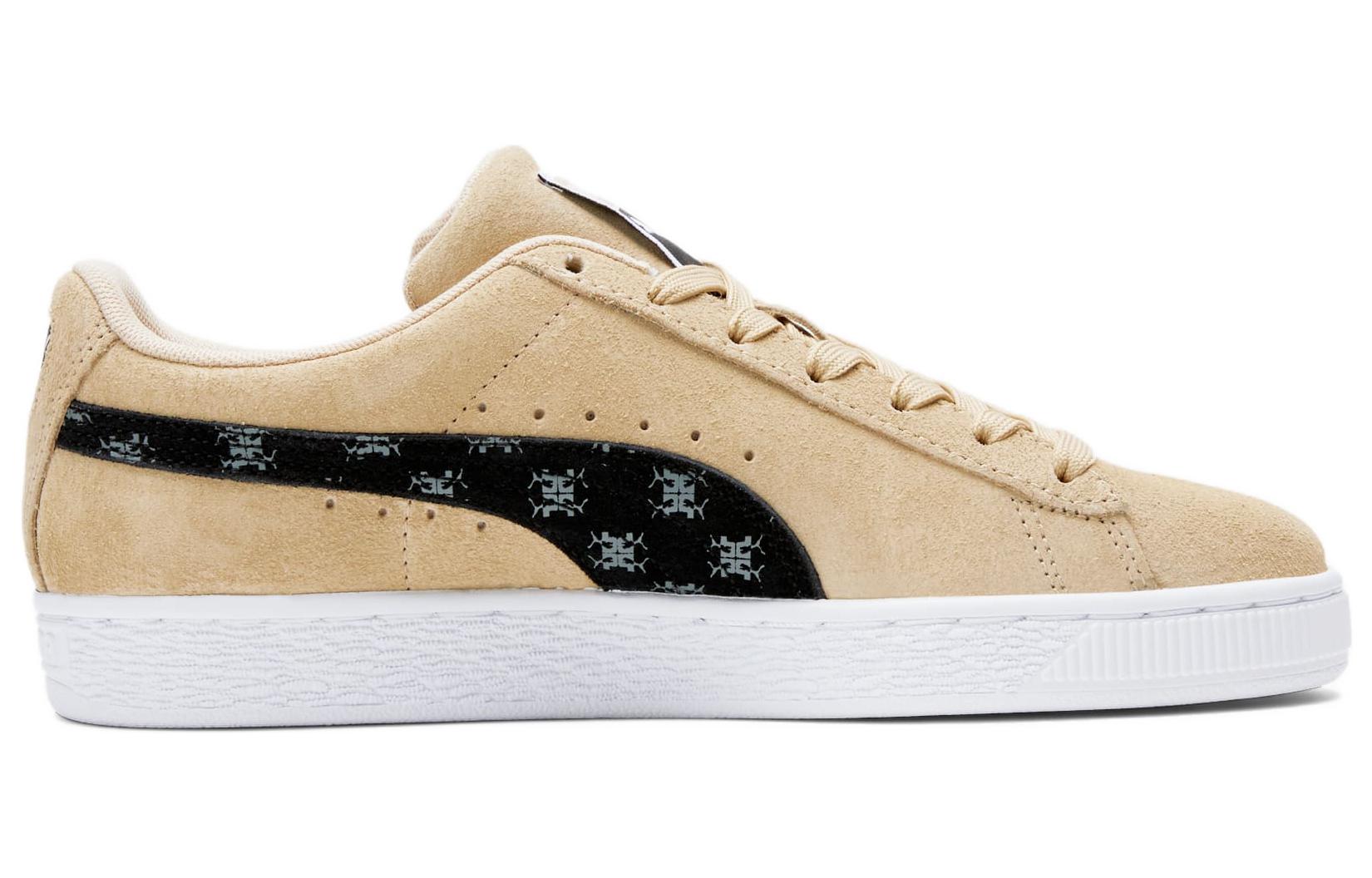 (WMNS) PUMA Suede Classic T7 'Light Sand Monogram' 390067-01