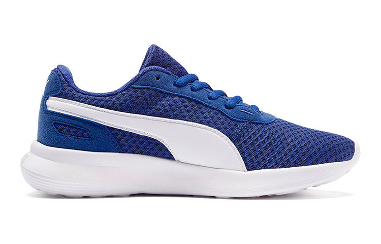 (GS) PUMA St Activate Sports Running Shoes Blue/White 369069-08