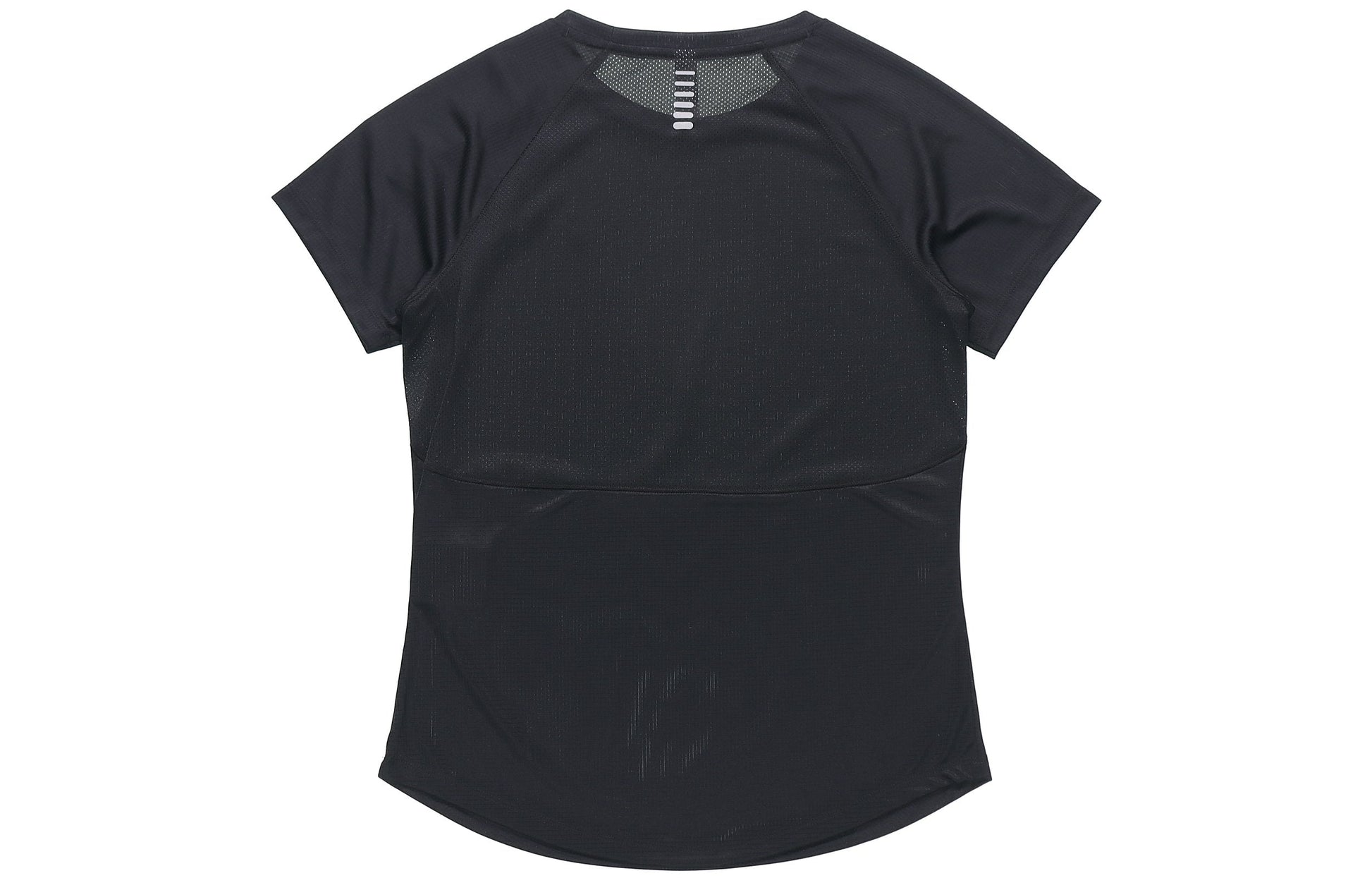 (WMNS) Under Armour Running Sports Short Sleeve Black 1326462-001