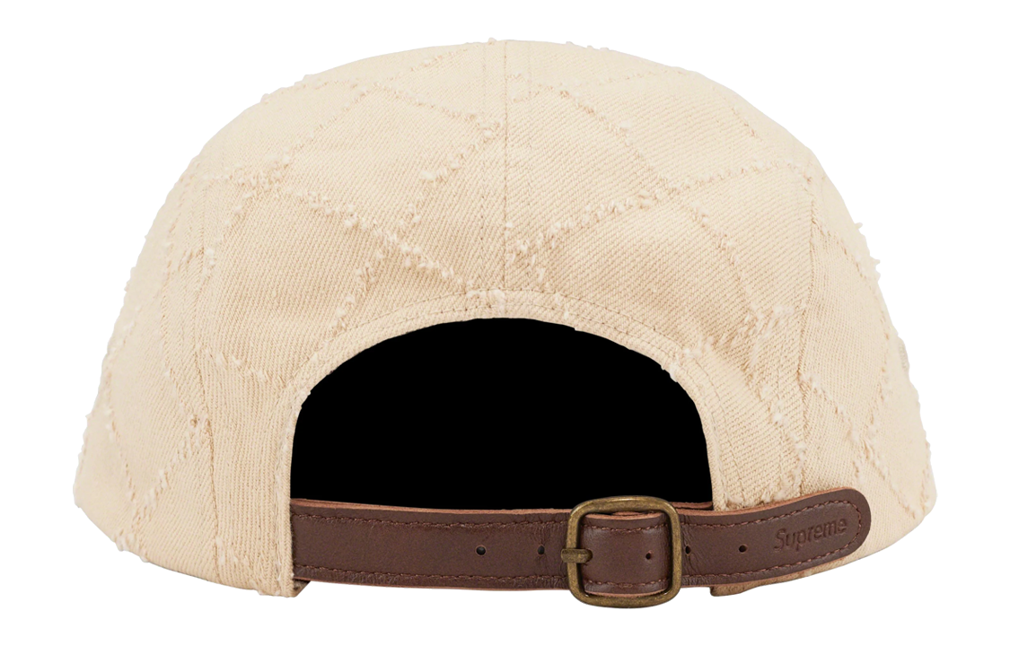 Supreme FW23 Week5 Punched Denim Camp Cap 'Beige' SUP-FW23-2321