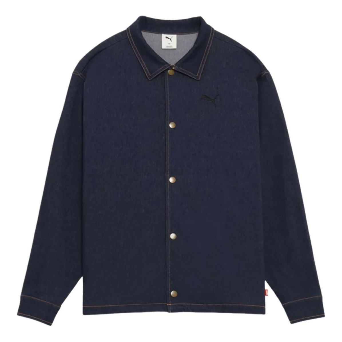 PUMA ESS Elevated Denim-Like Jacket 'Navy' 693736-06