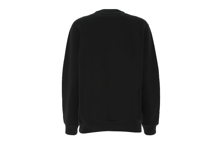 (WMNS) Off-White Basic Logo Loose Pullover Black Hoodie OWBA055E20FLE0021001