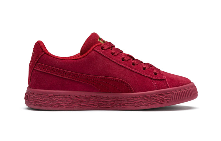 (PS) SESAME STREET 50 x PUMA Suede Statement Leisure Sneakers Red 370383-02
