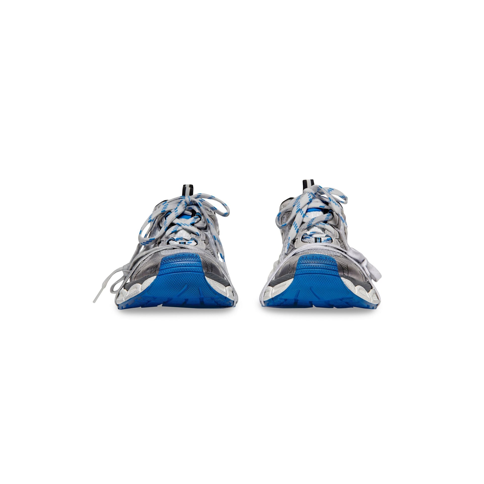 Balenciaga 3XL Sneakers ' Grey, White and Blue Mesh and Polyurethane' 734734W3XL51214