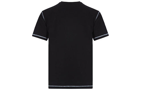 KENZO Black Printing Round Neck Short Sleeve 4YE-5TS025-99