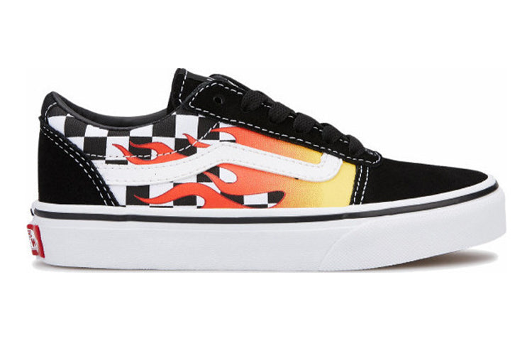 Vans Ward Low Tops Casual Skateboarding Shoes Big Boys Black VN0A38J9UK8