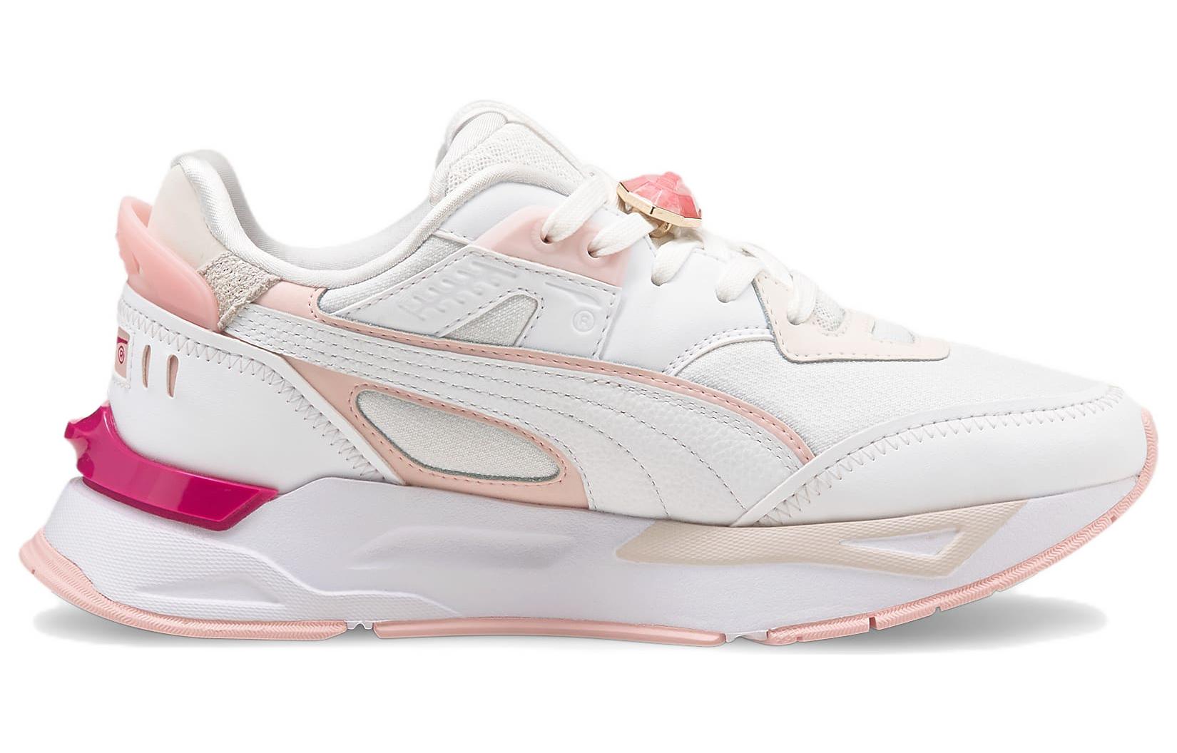 (WMNS) PUMA Mirage Sport Crystal.G 'White Pink' 383321-01