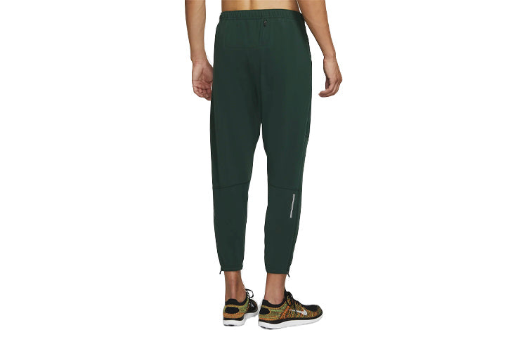 Nike Essential Fleece Running Sports Long Pants Green CU5519-397