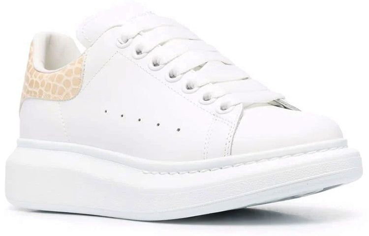 (WMNS) Alexander McQueen Oversized Sneaker 'White Sand' 553770WIBNA9758