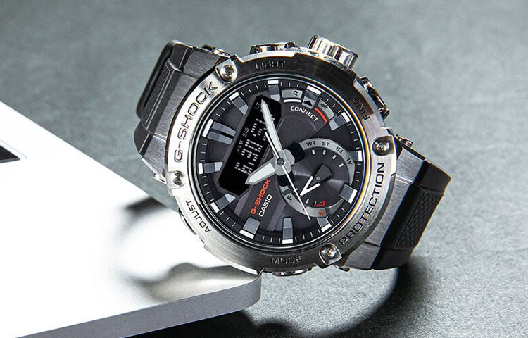 CASIO G-Shock G-Steel 'Black Silver' GST-B200-1A