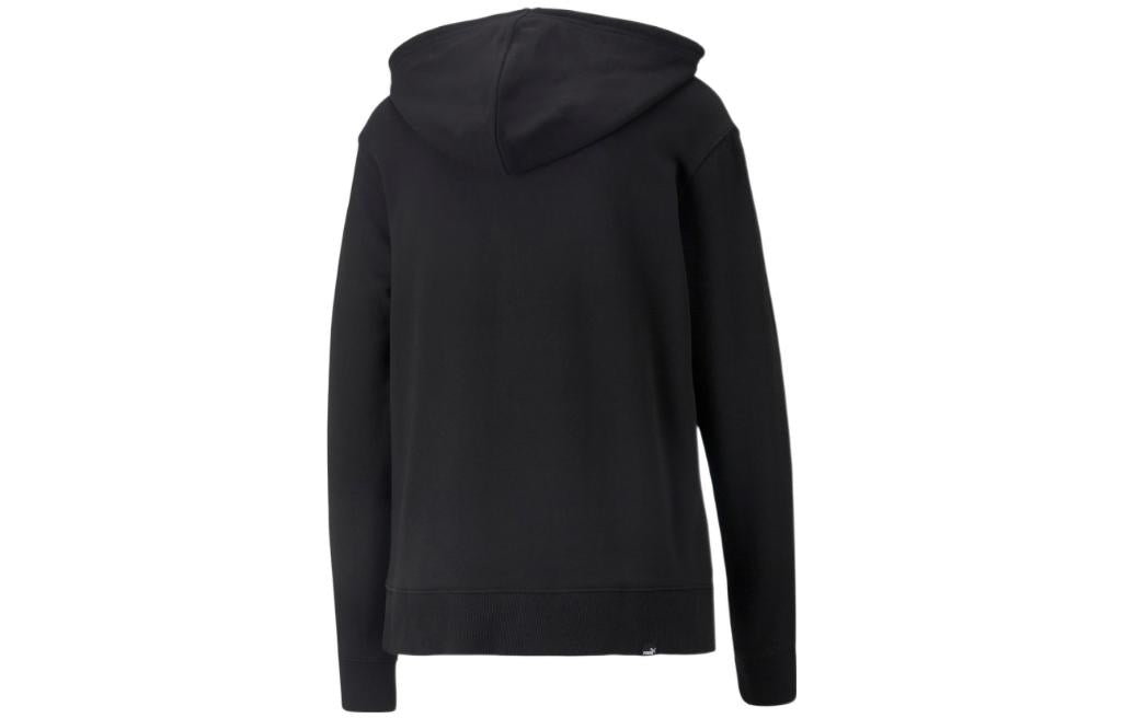 (WMNS) PUMA Casual Hoodie 'Black' 673417-1