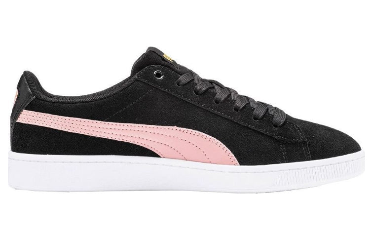 (WMNS) PUMA Vikky V2 Low-tops Sport Shoes Black/Pink 369725-37