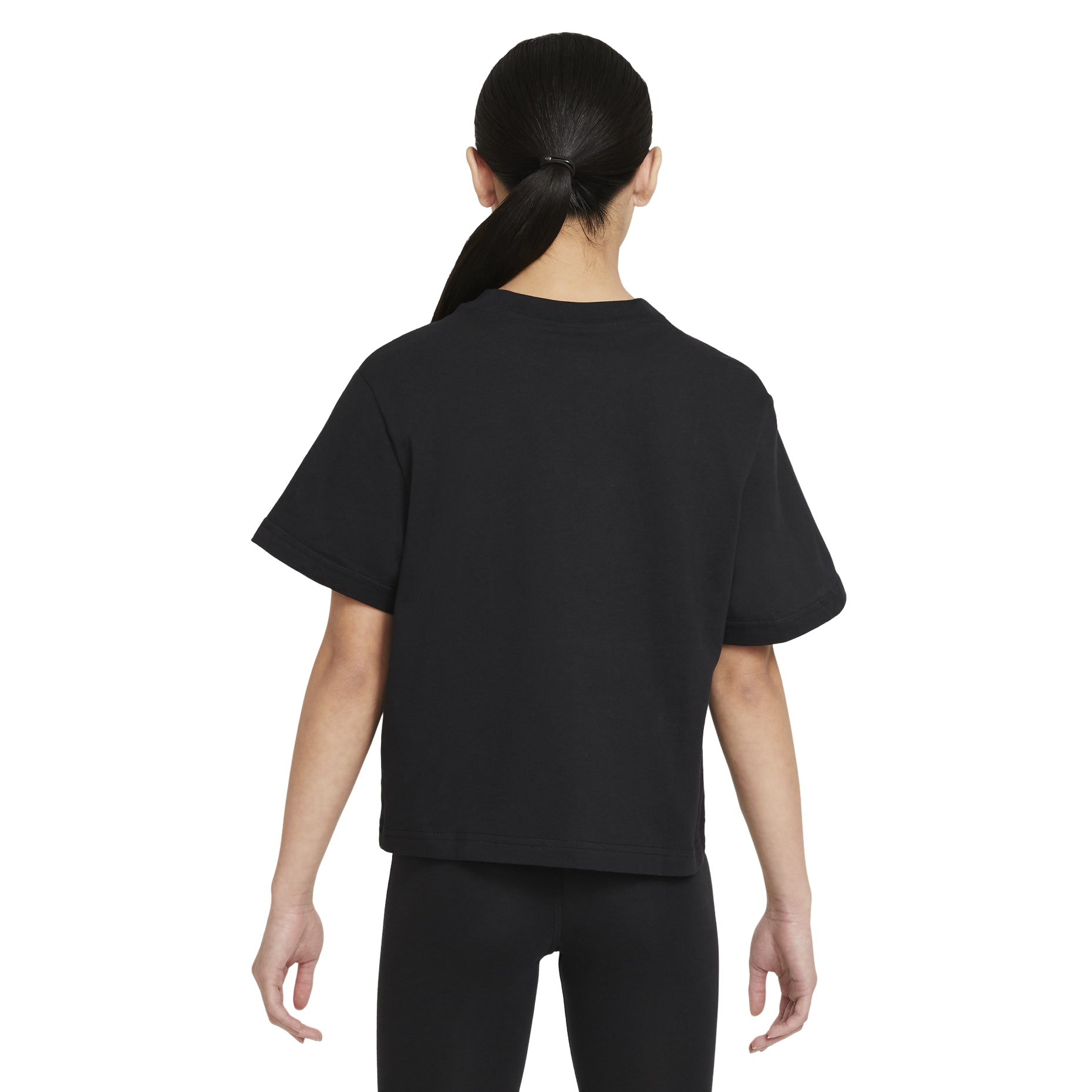 (GS) Nike Sportswear T-Shirt 'Black White' DH5750-010