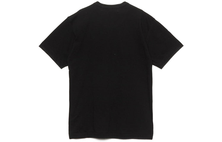 COMME des GARCONS PLAY Kawakubo Rei Red Short Sleeve Black AZ-T230-051-1