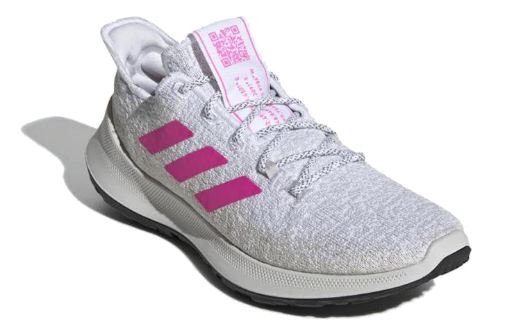 (WMNS) adidas SENSEBOUNCE+ White/Pink G27237