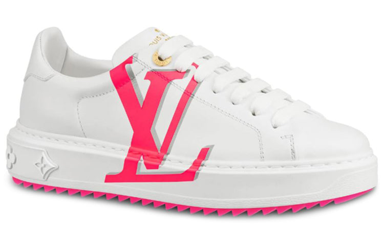 (WMNS) LOUIS VUITTON LV Time Out Sports Shoes White/Pink 1A4VVN