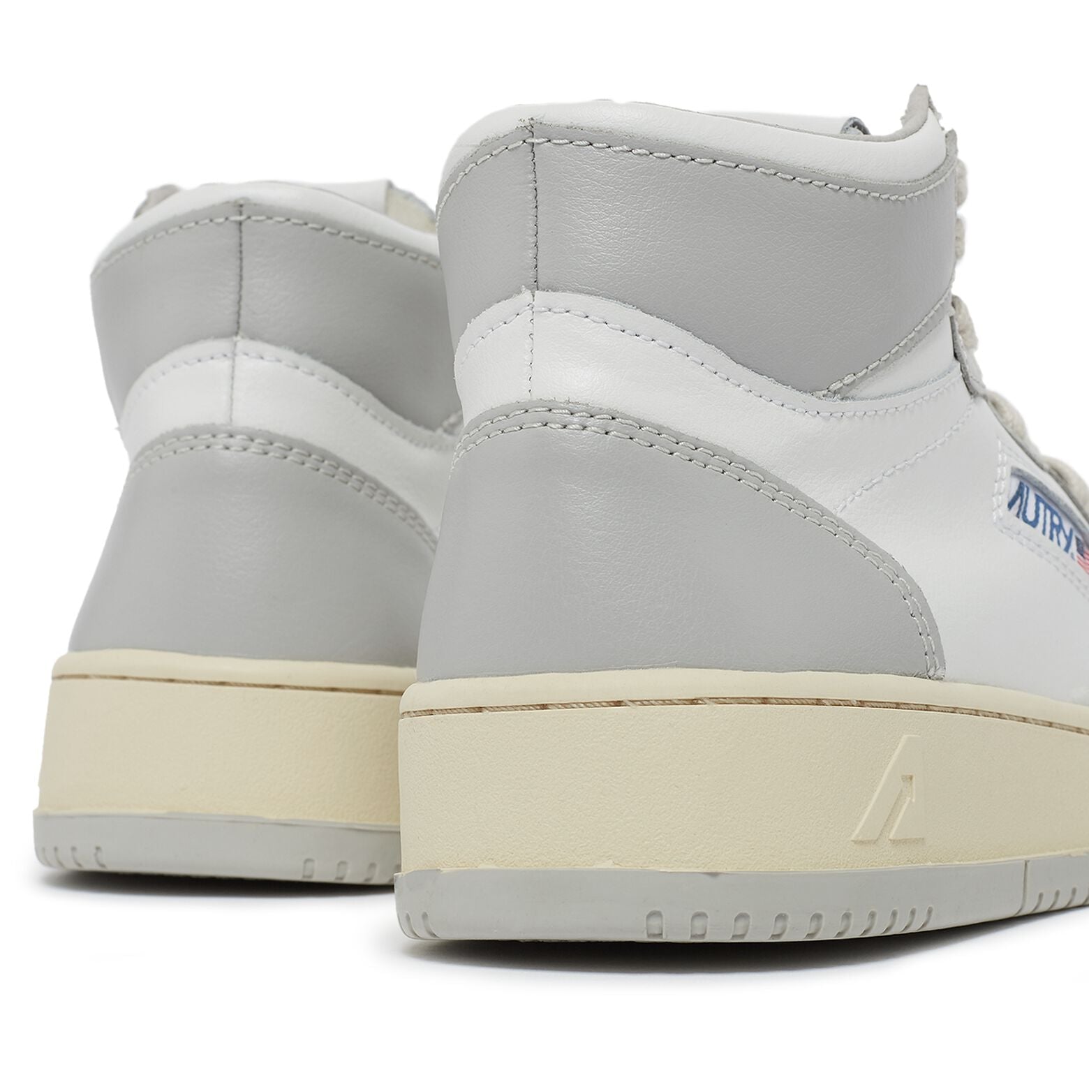 AUTRY Medalist Mid Bicolor 'White Grey' AUMM-WB10