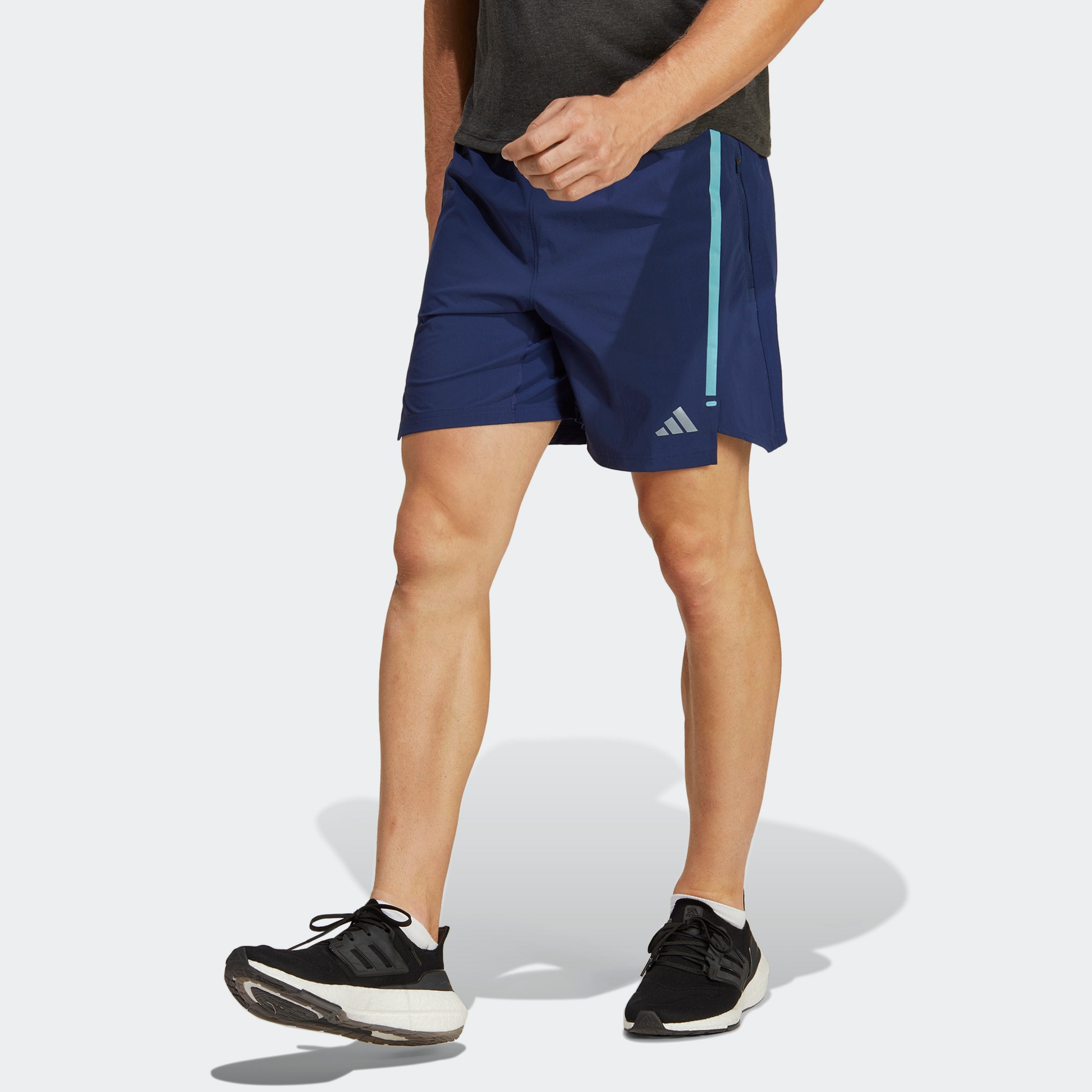 adidas Workout Teach Not Preach Shorts 'Dark Blue' HS7504