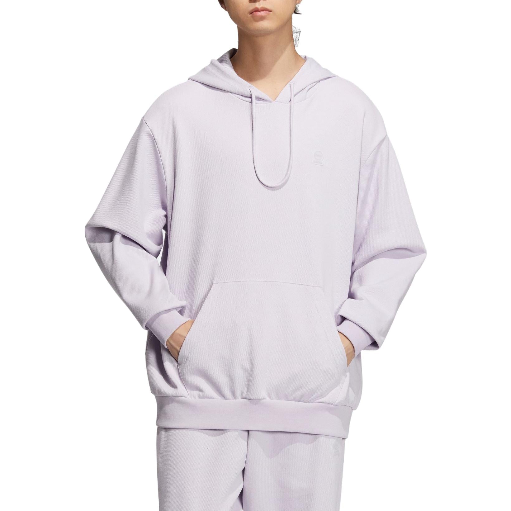 adidas Drawstring Hoodies 'Purple' IA4991