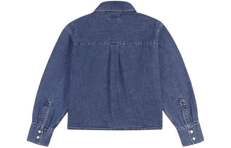 Levis Lapel Denim Shirt Denim-Blue 29685-0003