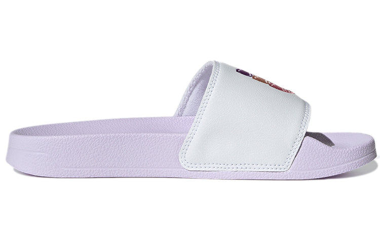 (WMNS) adidas originals Adilette Lite 'White Purple' GZ8144